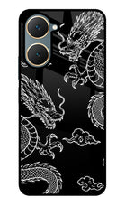 Twin Dragons Vivo Y18/Y18e Glass Case
