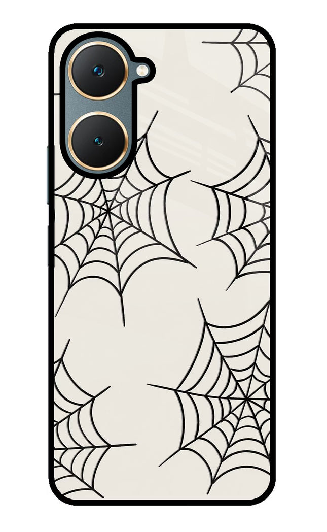 Spider Web Vivo Y18/Y18e Glass Case