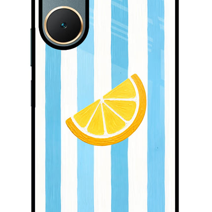 Summer Lemon Vivo Y18/Y18e Glass Case