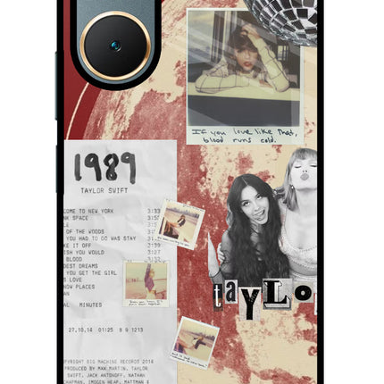 Taylor Swift Vivo Y18/Y18e Glass Case