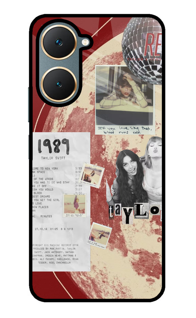 Taylor Swift Vivo Y18/Y18e Glass Case