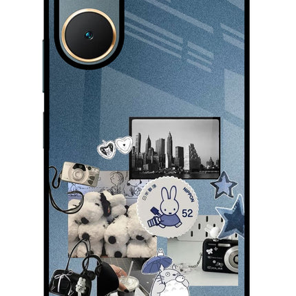 Miffy Vivo Y18/Y18e Glass Case