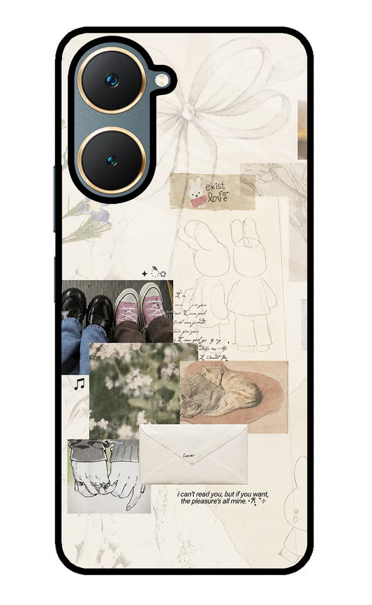 Soft Aesthetic Vivo Y18/Y18e Glass Case