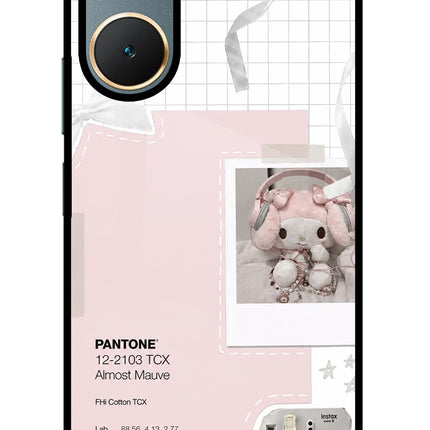 Pantone Asthetic Vivo Y18/Y18e Glass Case