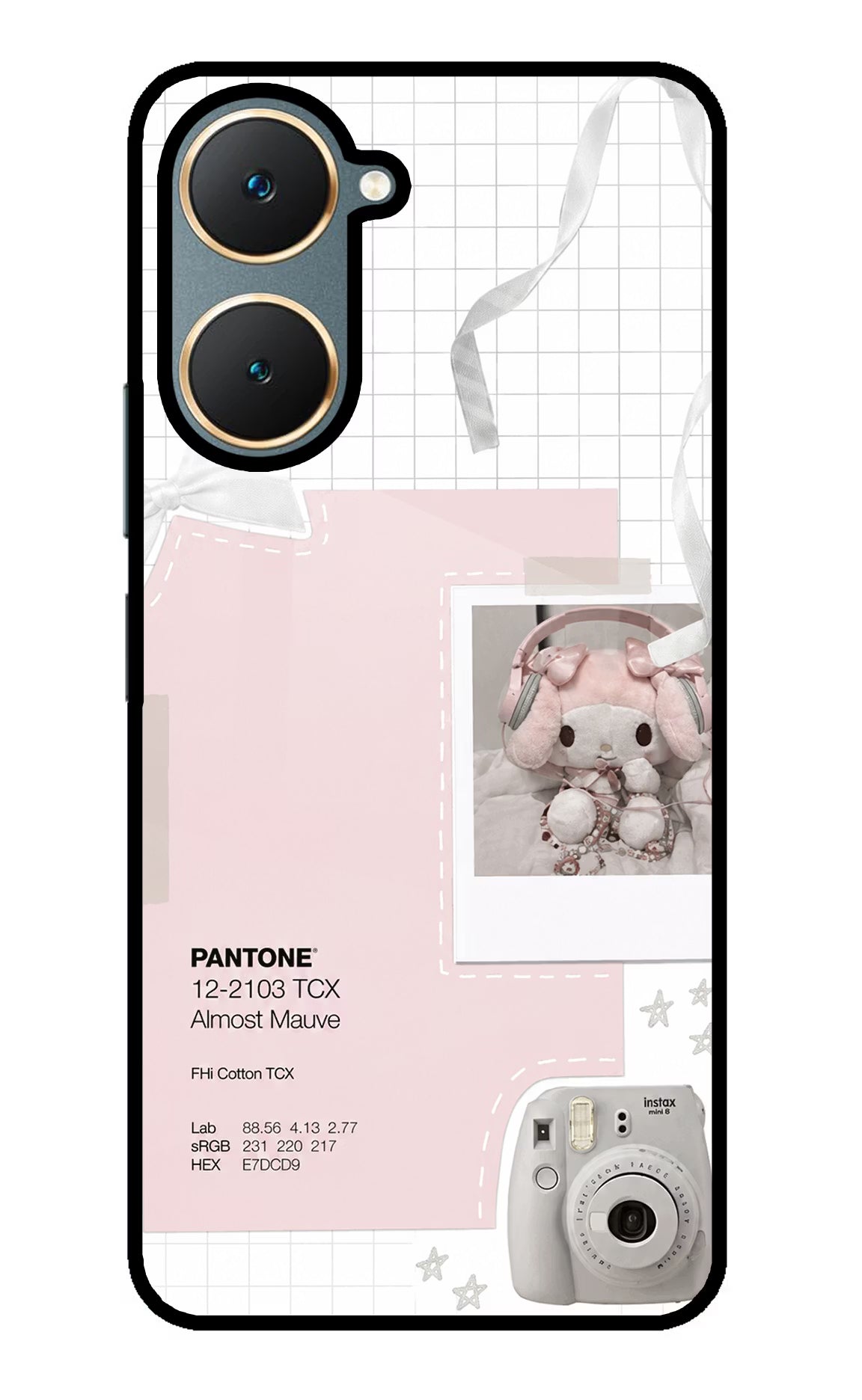 Pantone Asthetic Vivo Y18/Y18e Glass Case