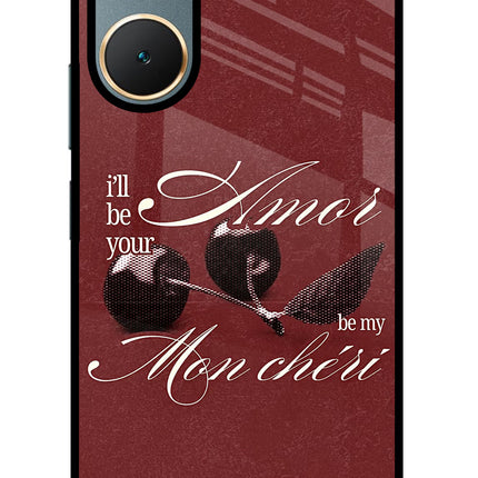 Velvet Cherry Vivo Y18/Y18e Glass Case