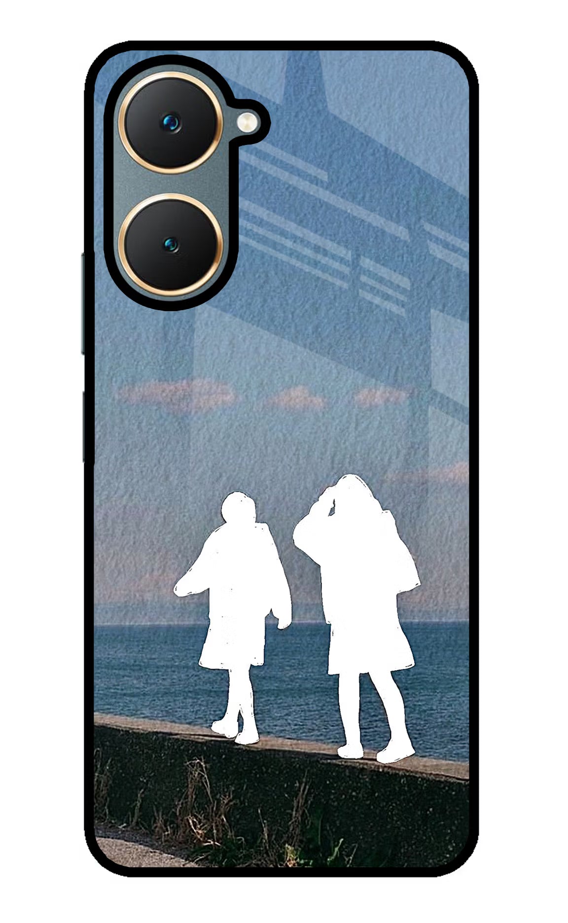 Coastal Dream Vivo Y18/Y18e Glass Case