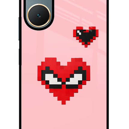 Gwen Heart Vivo Y18/Y18e Glass Case