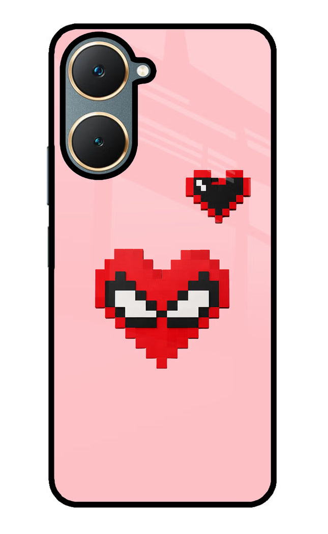 Gwen Heart Vivo Y18/Y18e Glass Case