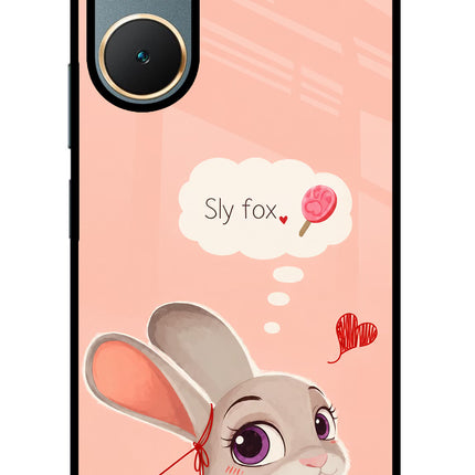 Judy Charm Vivo Y18/Y18e Glass Case