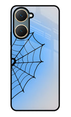 Blue Web Vivo Y18/Y18e Glass Case
