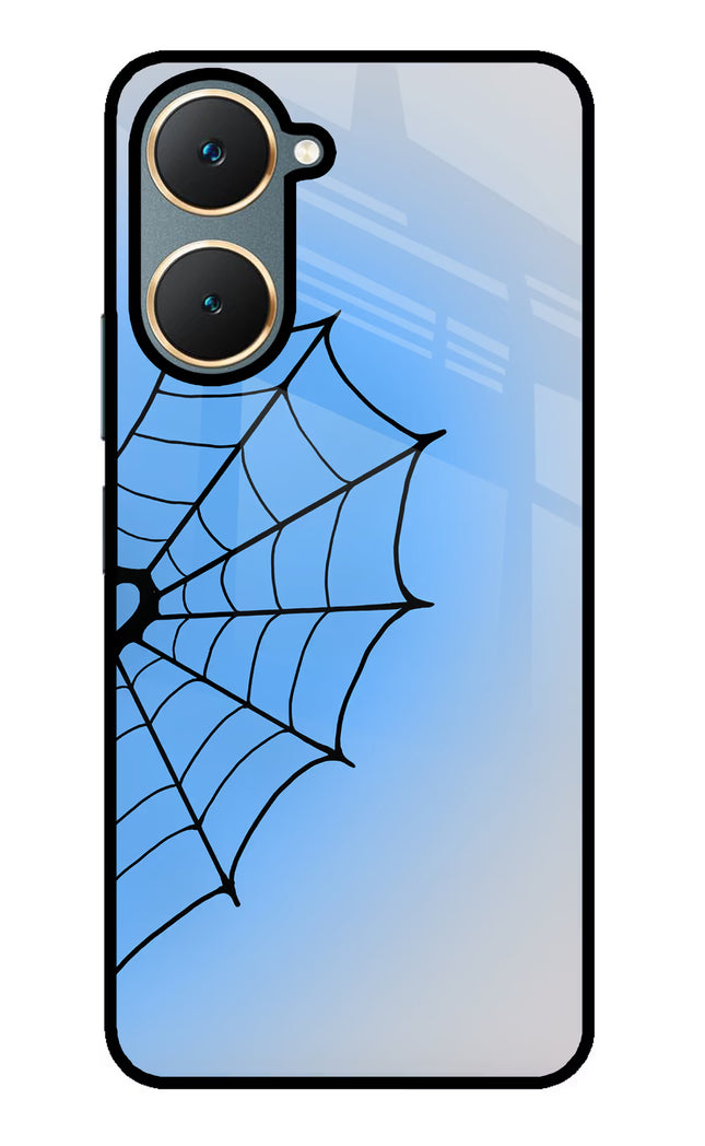 Blue Web Vivo Y18/Y18e Glass Case
