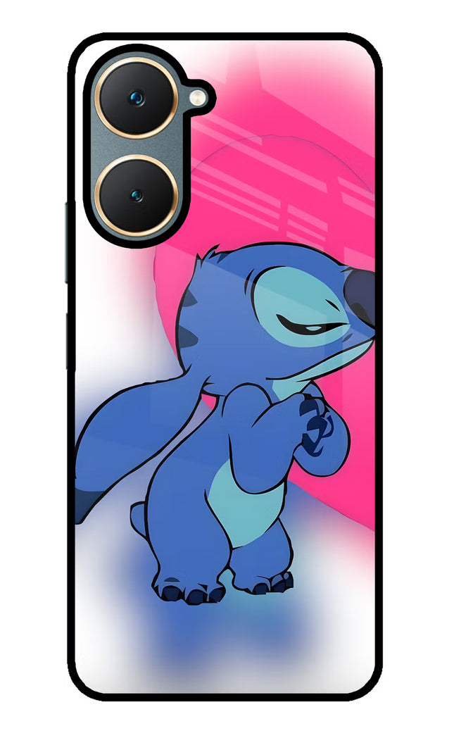 Stitch Hug Vivo Y18/Y18e Glass Case