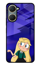 Star Glow Vivo Y18/Y18e Glass Case