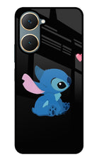 Stitch Crush Vivo Y18/Y18e Glass Case