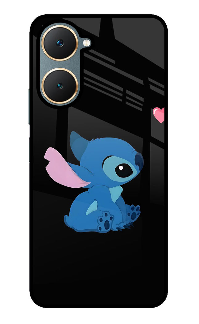 Stitch Crush Vivo Y18/Y18e Glass Case