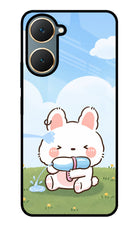 Bunny Treat Vivo Y18/Y18e Glass Case