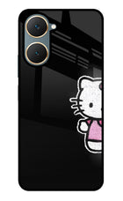 Kitty Charm Vivo Y18/Y18e Glass Case