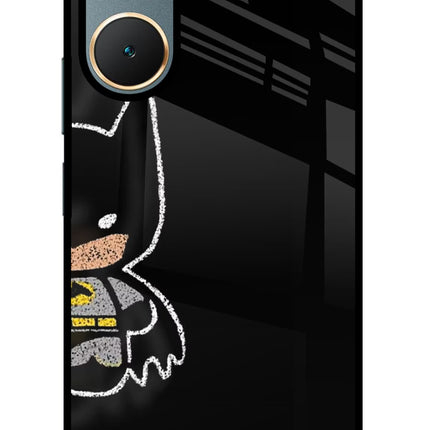 Bat Kitty Vivo Y18/Y18e Glass Case