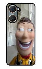 Side Eye Woody Vivo Y18/Y18e Glass Case