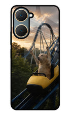 Rollercoaster Dog Vivo Y18/Y18e Glass Case
