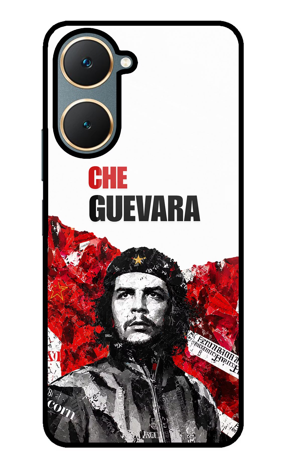 Che Guevara Revolution Vivo Y18/Y18e Glass Case
