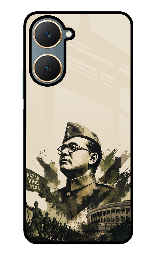 Netaji Rising Vivo Y18/Y18e Glass Case