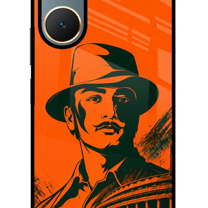 Bhagat Singh Legacy Vivo Y18/Y18e Glass Case