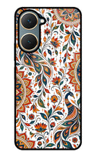 White Mayura Vivo Y18/Y18e Glass Case