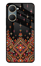 Noir Mehfil Vivo Y18/Y18e Glass Case