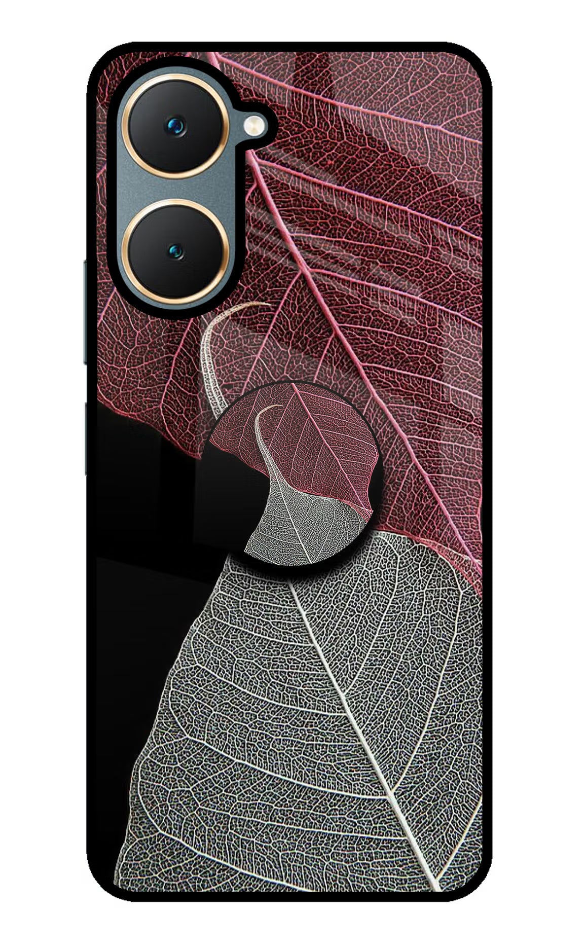 Leaf Pattern Vivo Y18/Y18e Pop Case by Casekaro