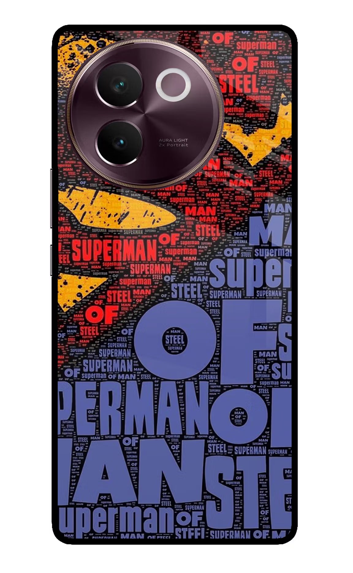 Superman Vivo V30e Glass Case