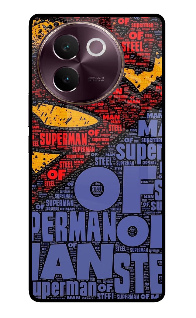 Superman Vivo V30e Glass Case