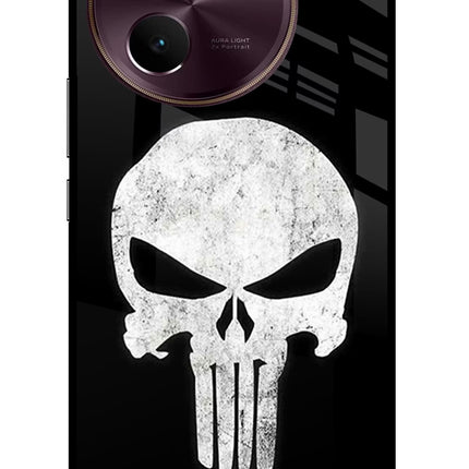 Punisher Skull Vivo V30e Glass Case