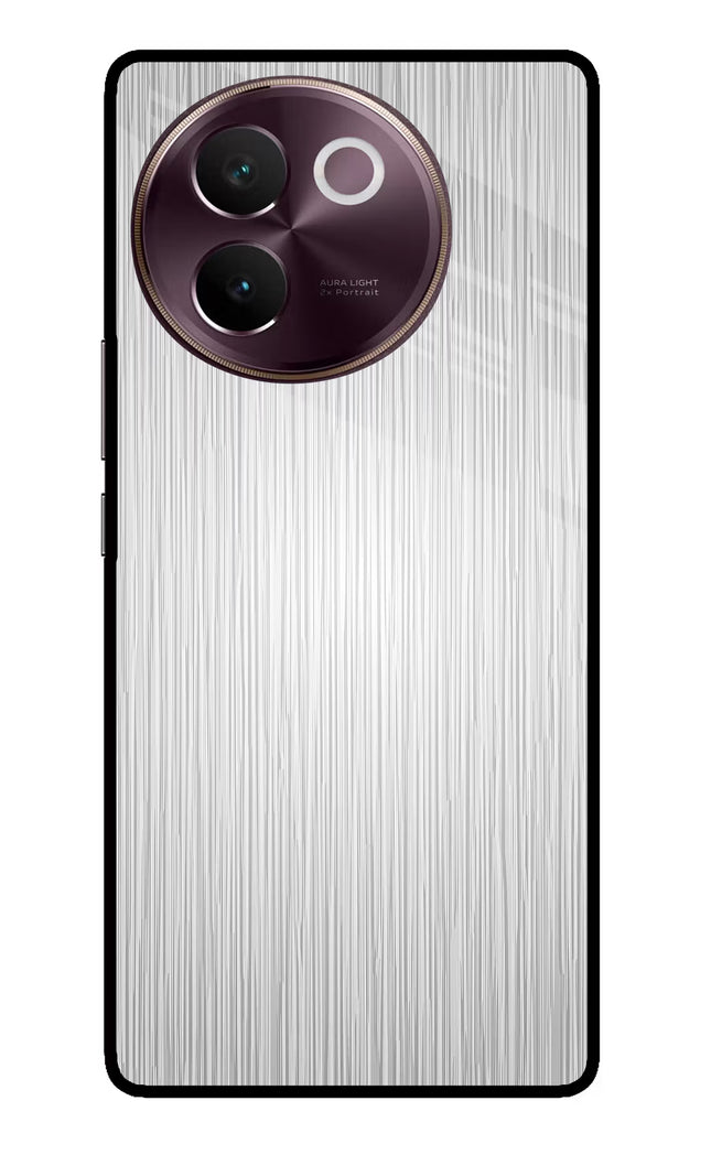 Wooden Grey Texture Vivo V30e Glass Case