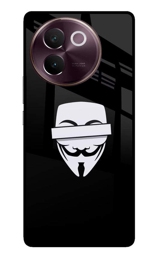 Anonymous Face Vivo V30e Glass Case