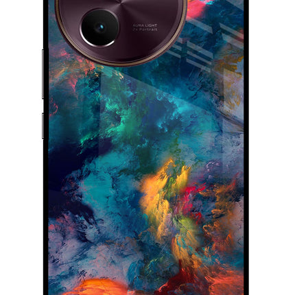 Artwork Paint Vivo V30e Glass Case