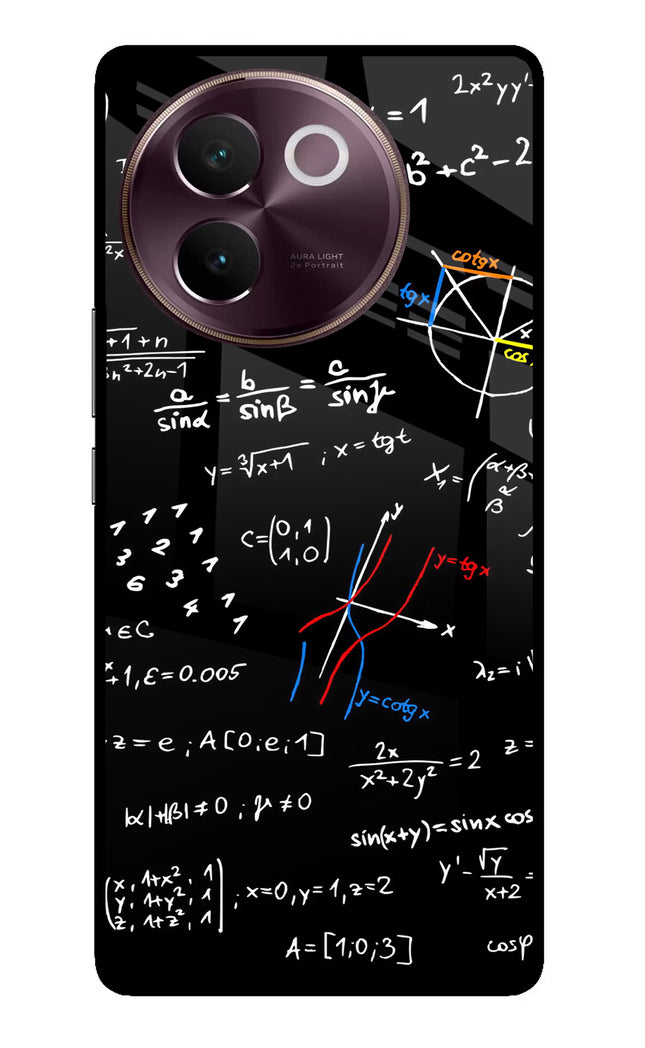 Mathematics Formula Vivo V30e Glass Case