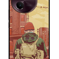 Adventurous Vivo V30e Glass Case