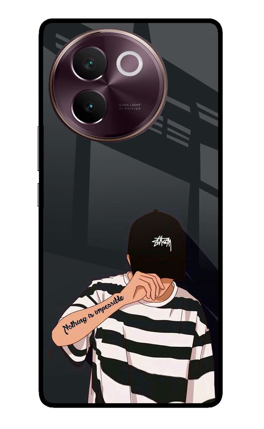 Aesthetic Boy Vivo V30e Glass Case