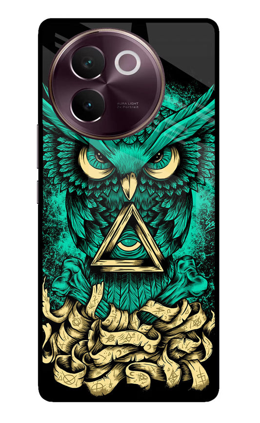 Green Owl Vivo V30e Glass Case