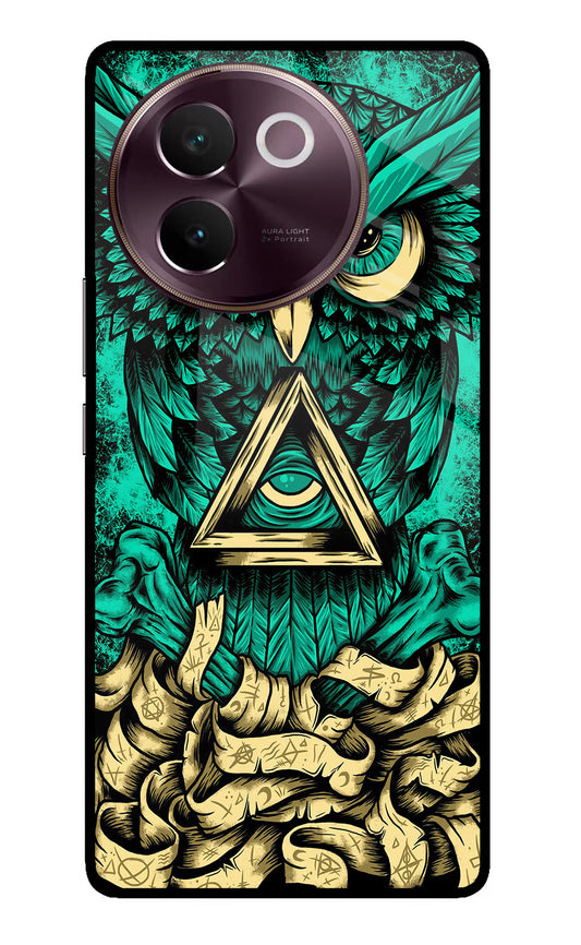 Green Owl Vivo V30e Glass Case
