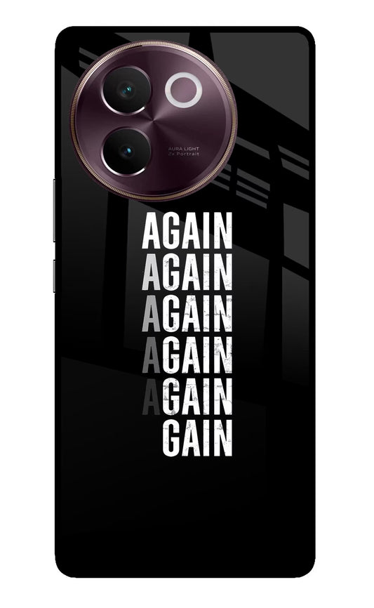 Again Again Gain Vivo V30e Glass Case