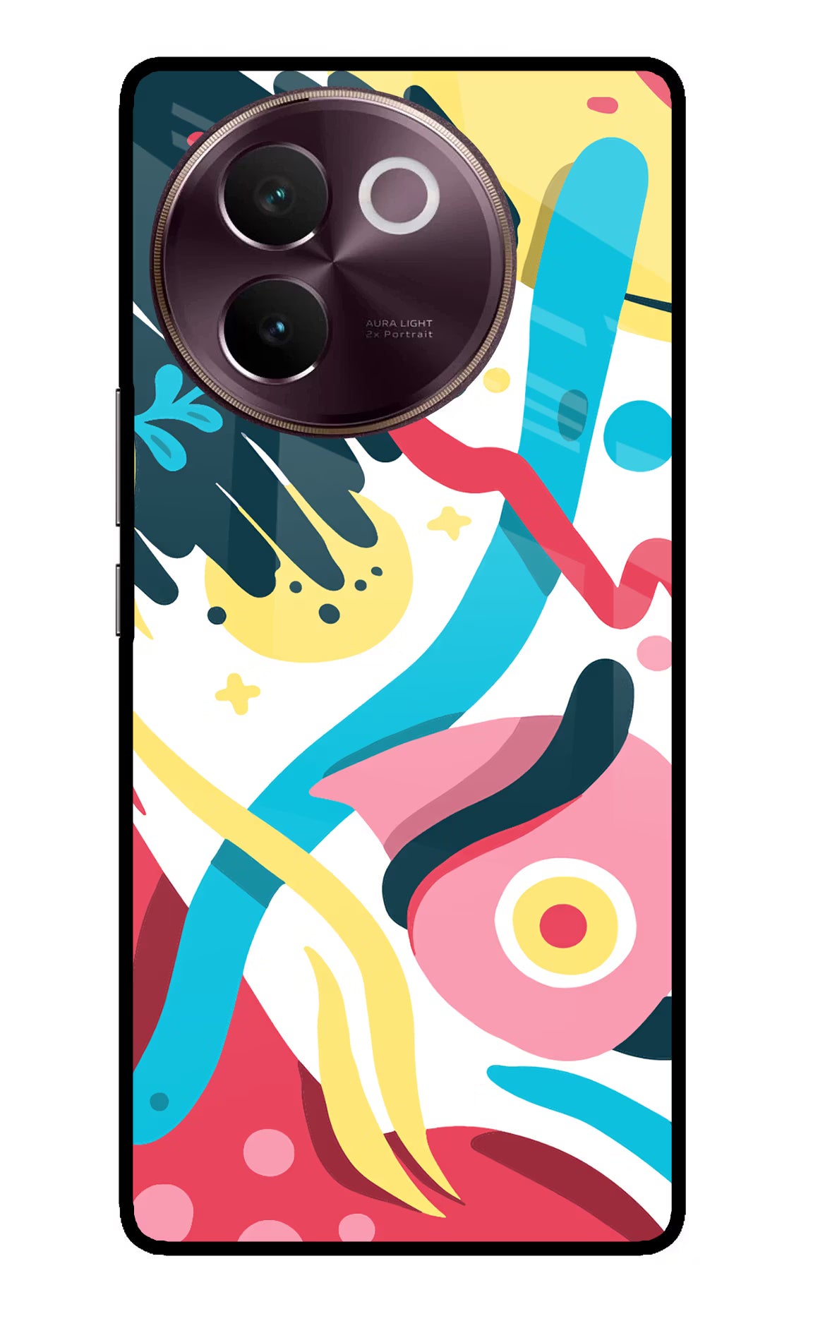 Trippy Vivo V30e Glass Case