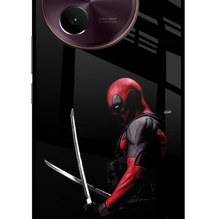 Deadpool Vivo V30e Glass Case