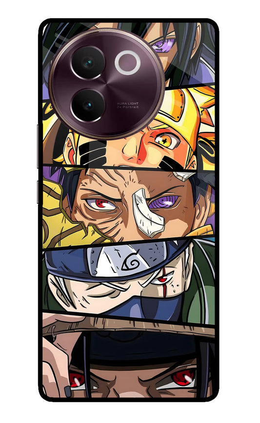 Naruto Character Vivo V30e Glass Case