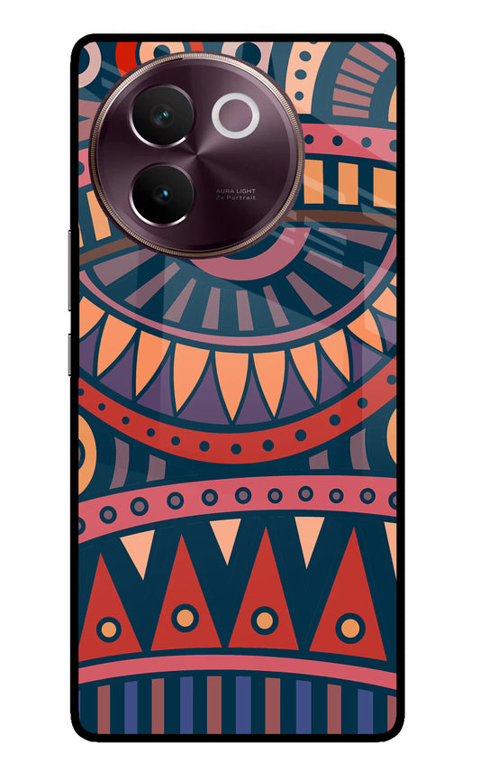 African Culture Design Vivo V30e Glass Case