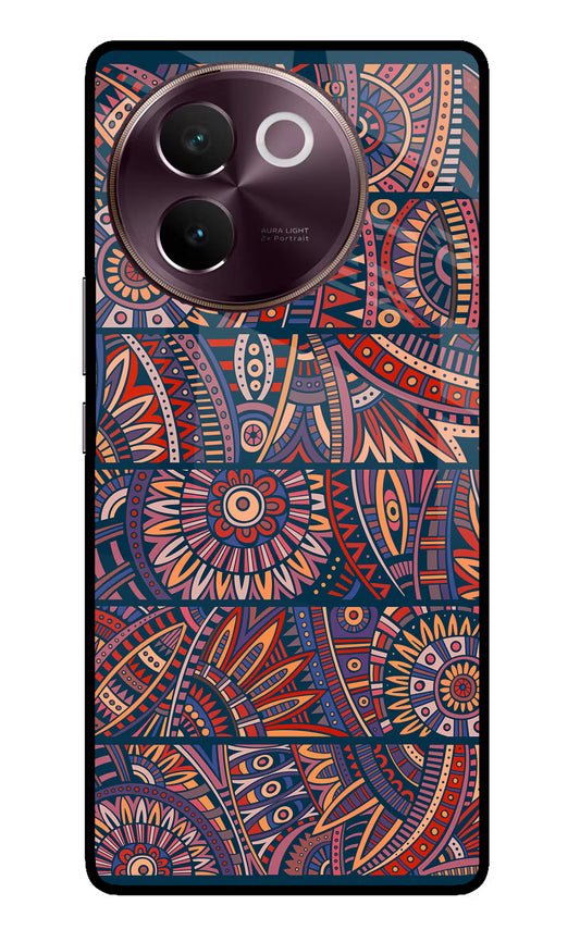 African Culture Design Vivo V30e Glass Case