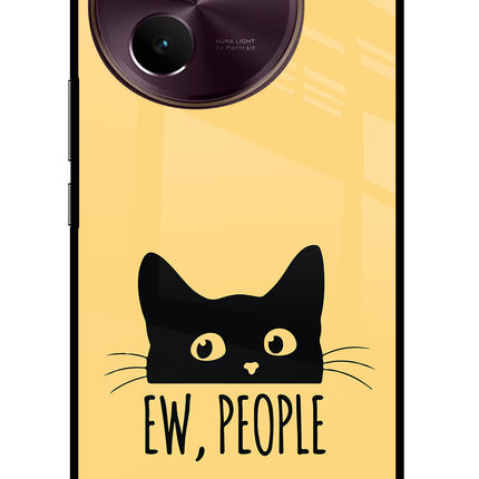 Ew People Catitude Vivo V30e Glass Case