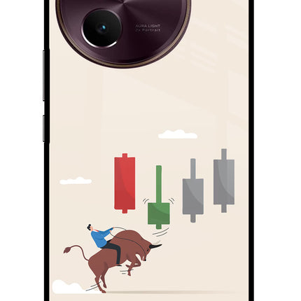 Bull Trading Momentum Vivo V30e Glass Case